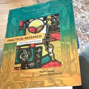 Practical Research Planning and Design Book